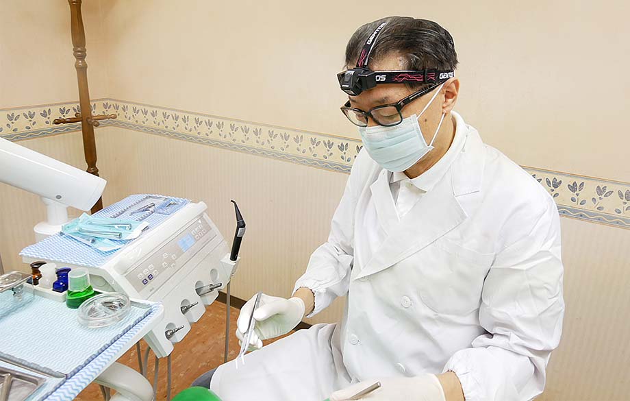 できる限り痛みを抑えた治療を行います